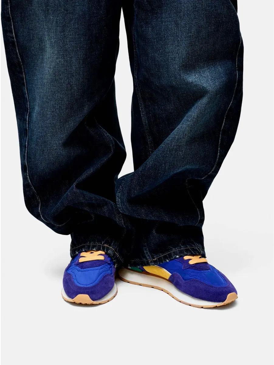 Hoff City Dopamine Leren Sneakers - Blauw