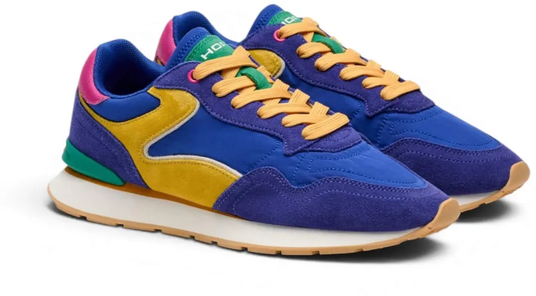 Hoff City Dopamine Leren Sneakers - Blauw