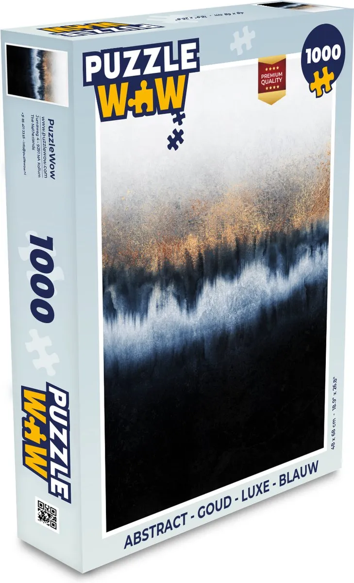 PuzzleWow Abstract Legpuzzel 1000 Stuks