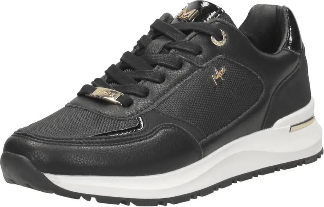 Mexx Nonja Dames Lage Sneakers - Zwart - 37 - afbeelding 4 van 6