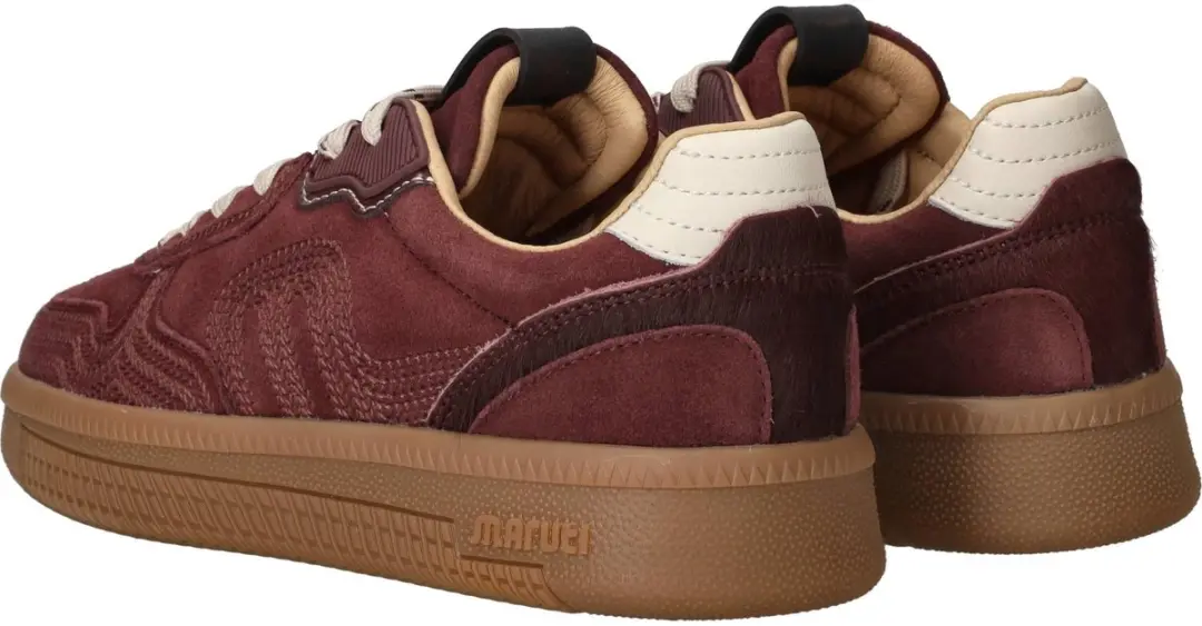 Maruti Yale Lage Sneakers - Maat 37 - Bordeaux - afbeelding 6 van 6
