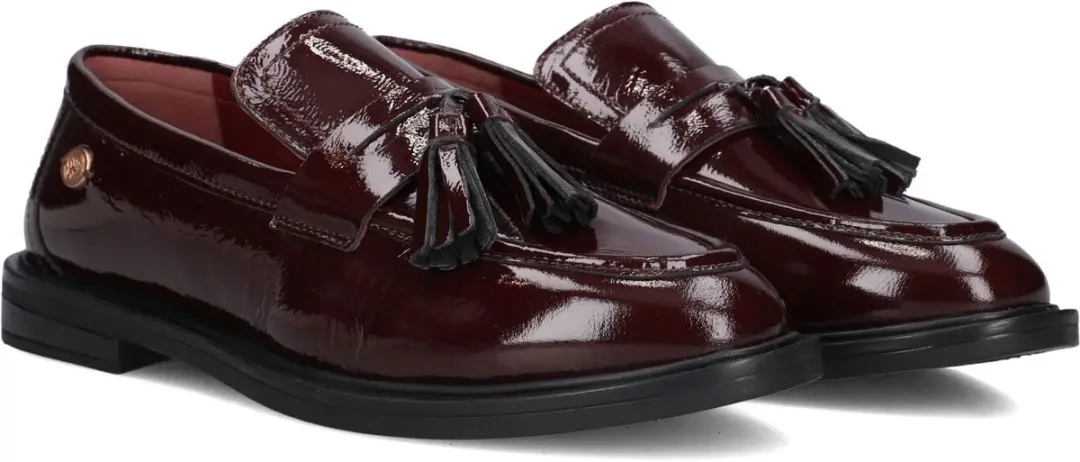 Fred de la Bretonière Fairy Moccy Loafer - Bordeauxrood - Maat 37 - afbeelding 6 van 6