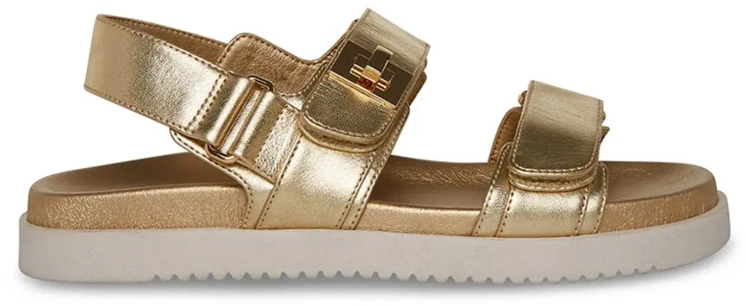 Steve Madden Mona Gold Leather Schoen - Maat 38