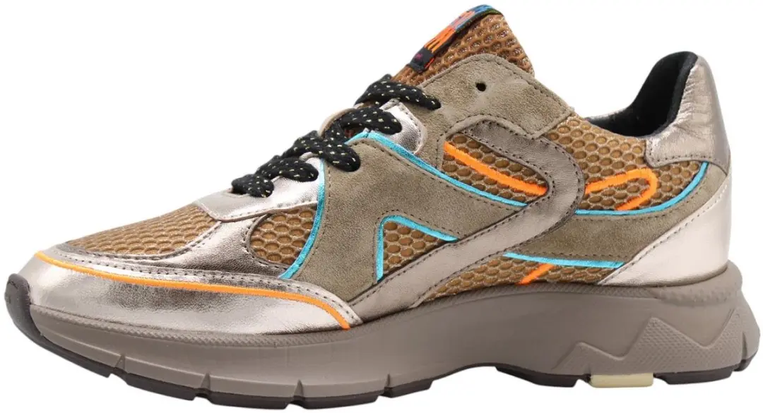 Floris van Bommel DAYSI 09.01 Lage Sneakers - 39 - Metallics - afbeelding 4 van 6