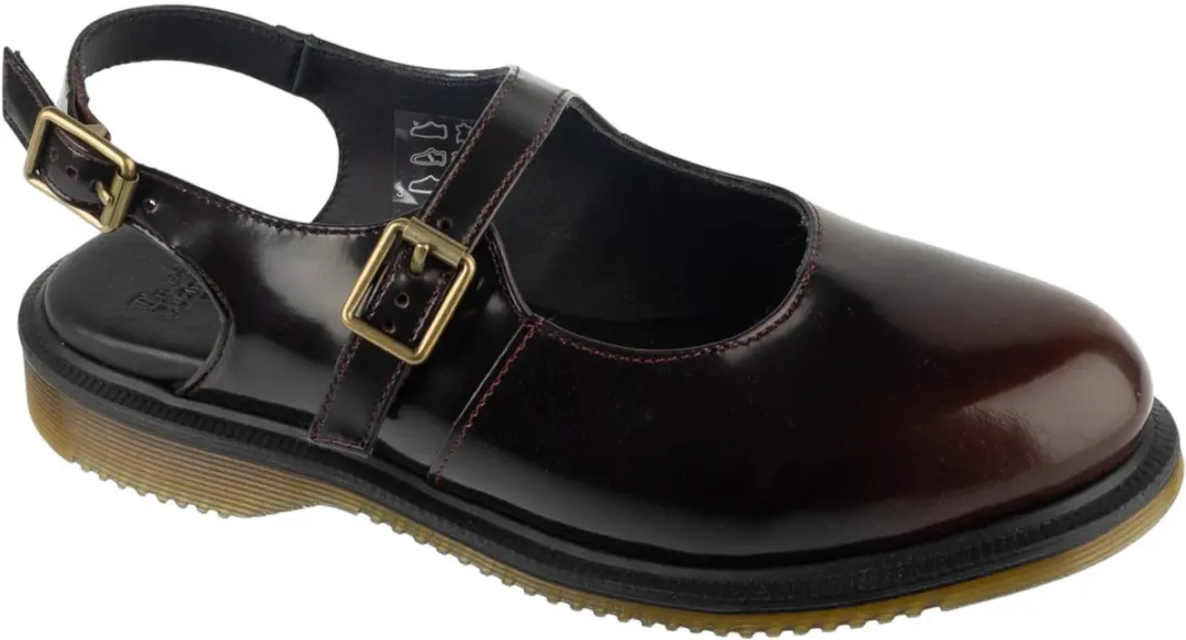 Dr. Martens Madaline Mary Jane Shoes, Vrouwen, Kastanjebruin, Sandalen, maat: 41