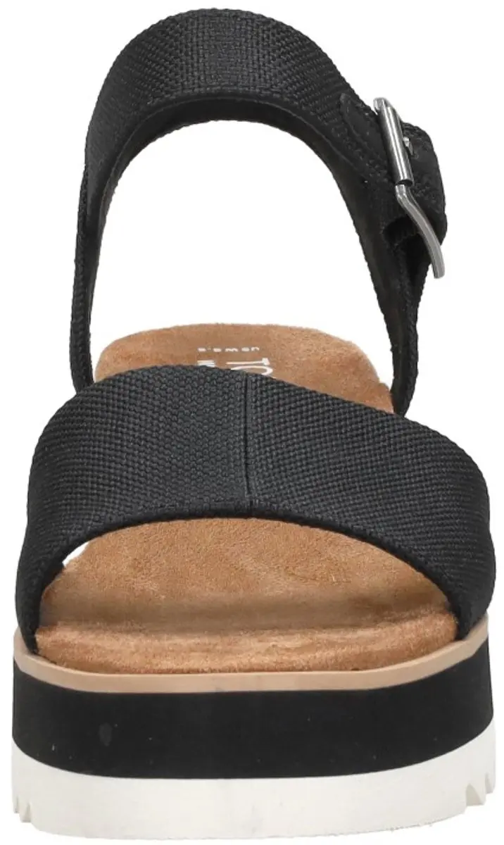Toms Diana Sandalen - Met Sleehak - Dames - Zwart - Maat 43,5 - afbeelding 6 van 6