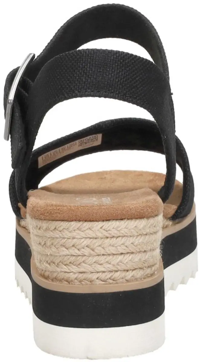 Toms Diana Sandalen - Met Sleehak - Dames - Zwart - Maat 43,5 - afbeelding 5 van 6