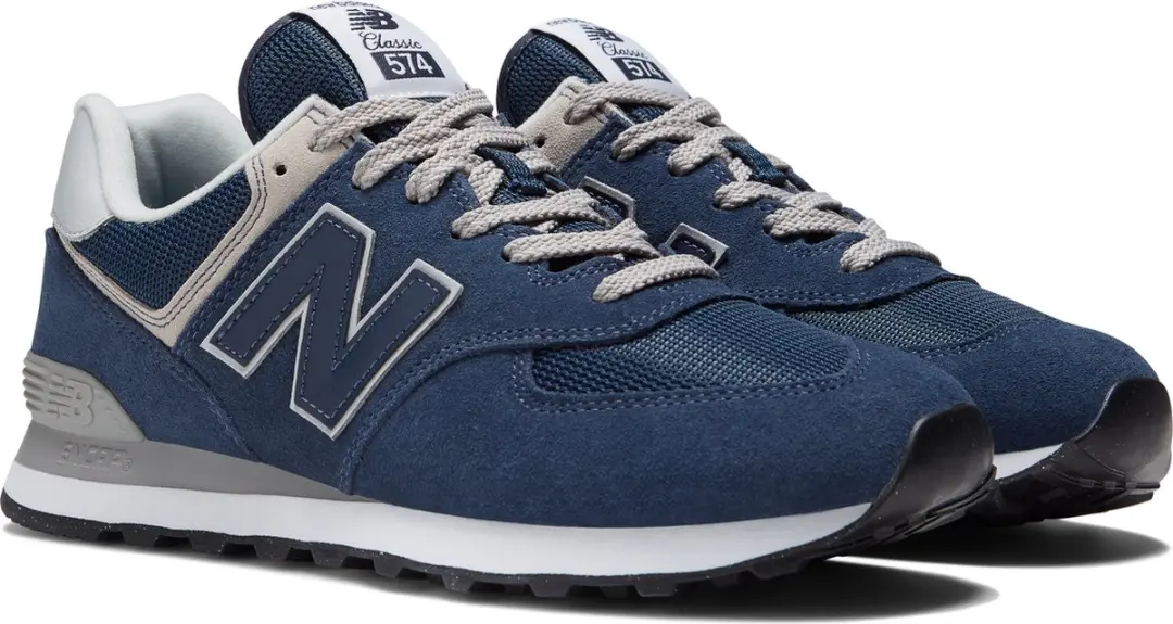 New Balance ML574 Lage Sneakers - Navy - afbeelding 3 van 6