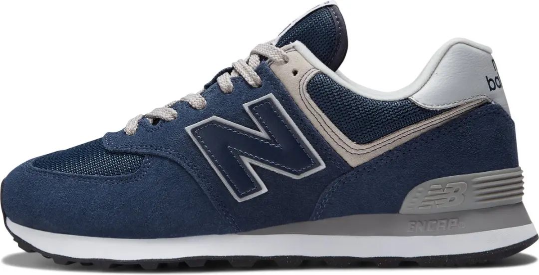 New Balance ML574 Lage Sneakers - Navy - afbeelding 2 van 6