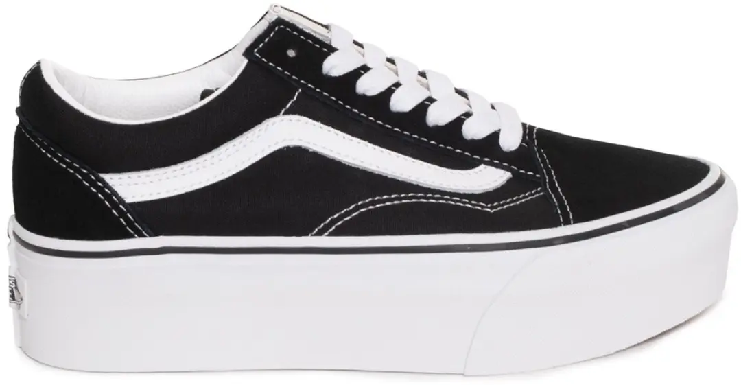 Vans Old Skool Platform Sneakers - 40 - Zwart - afbeelding 3 van 6