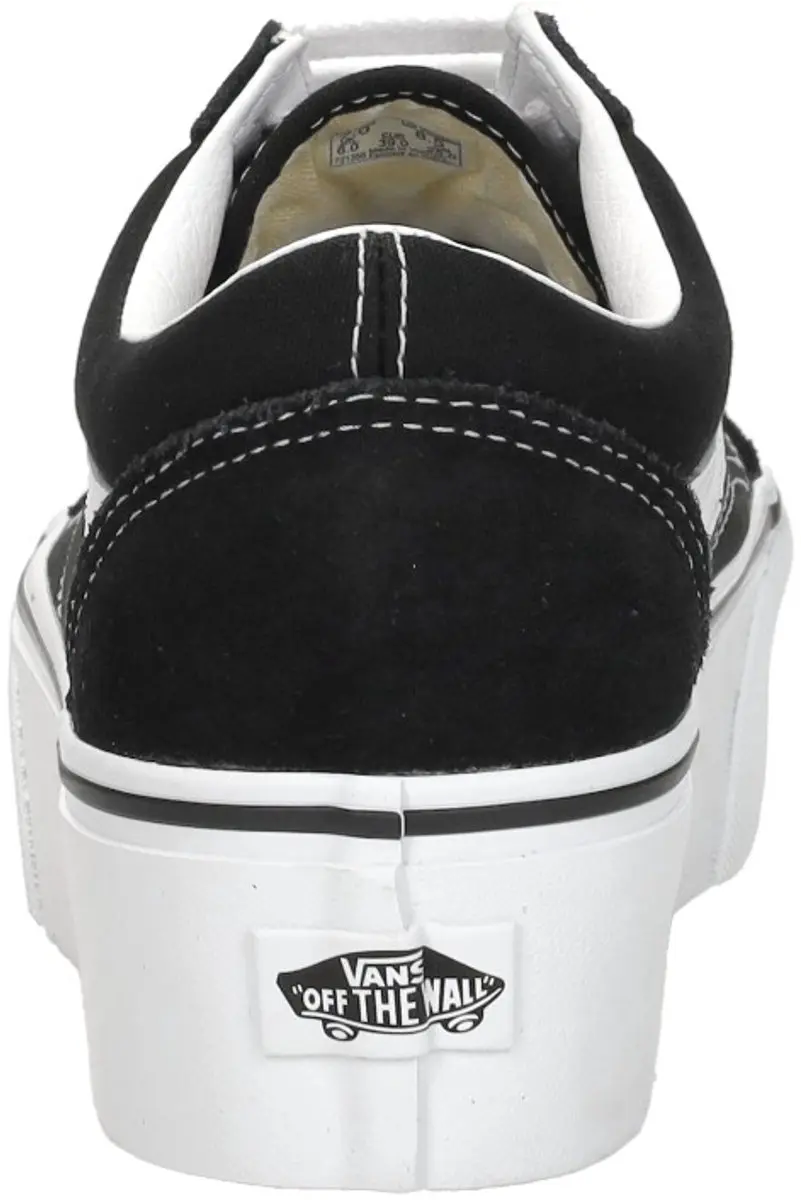 Vans Old Skool Platform Sneakers - 40 - Zwart - afbeelding 6 van 6