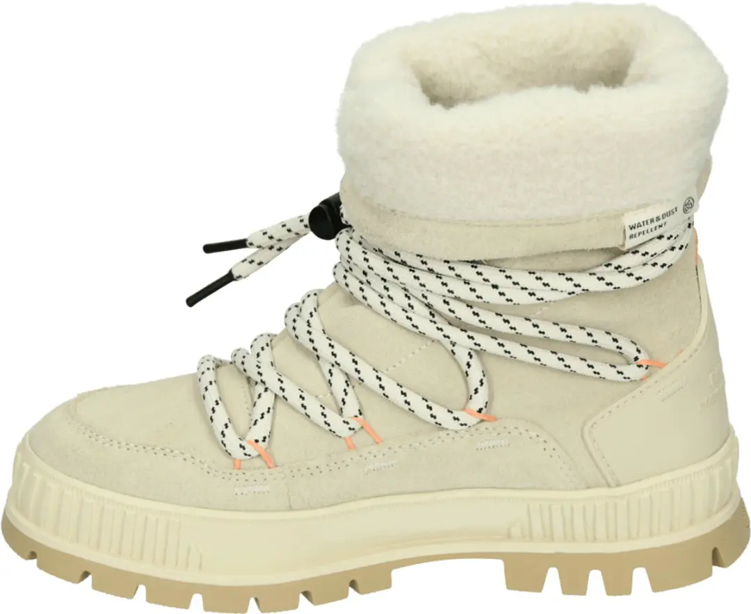 Palladium Pallaschock Hiver Hoge Sneakers - Wit/Beige 38 - afbeelding 5 van 6