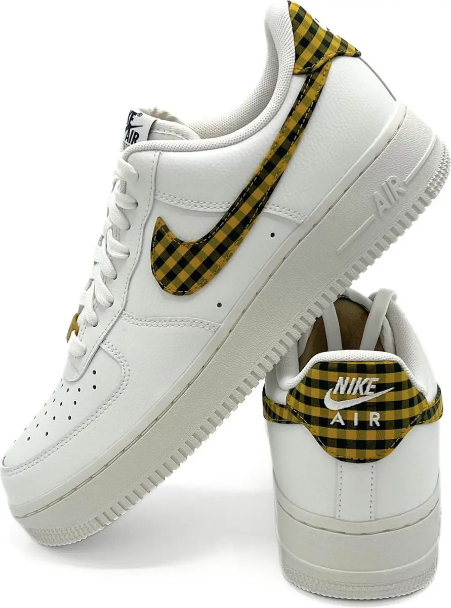 Nike Air Force 1 '07 WMNS Bronzine Gingham - afbeelding 3 van 6