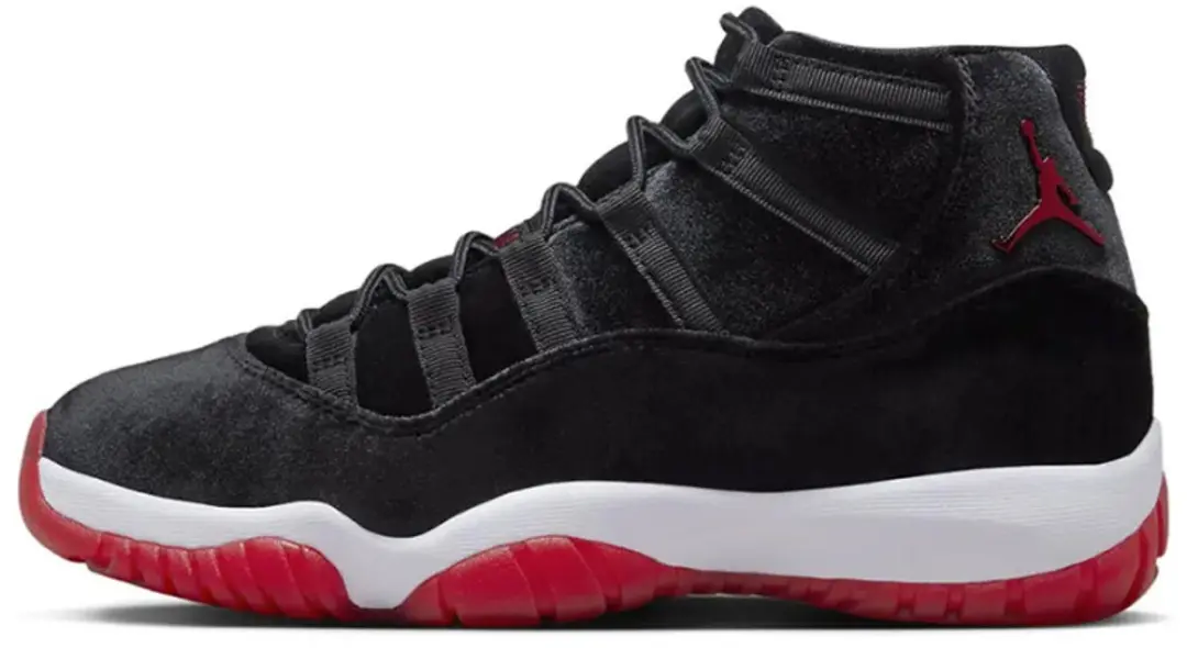 Jordan 11 Retro Bred Velvet (Women's)