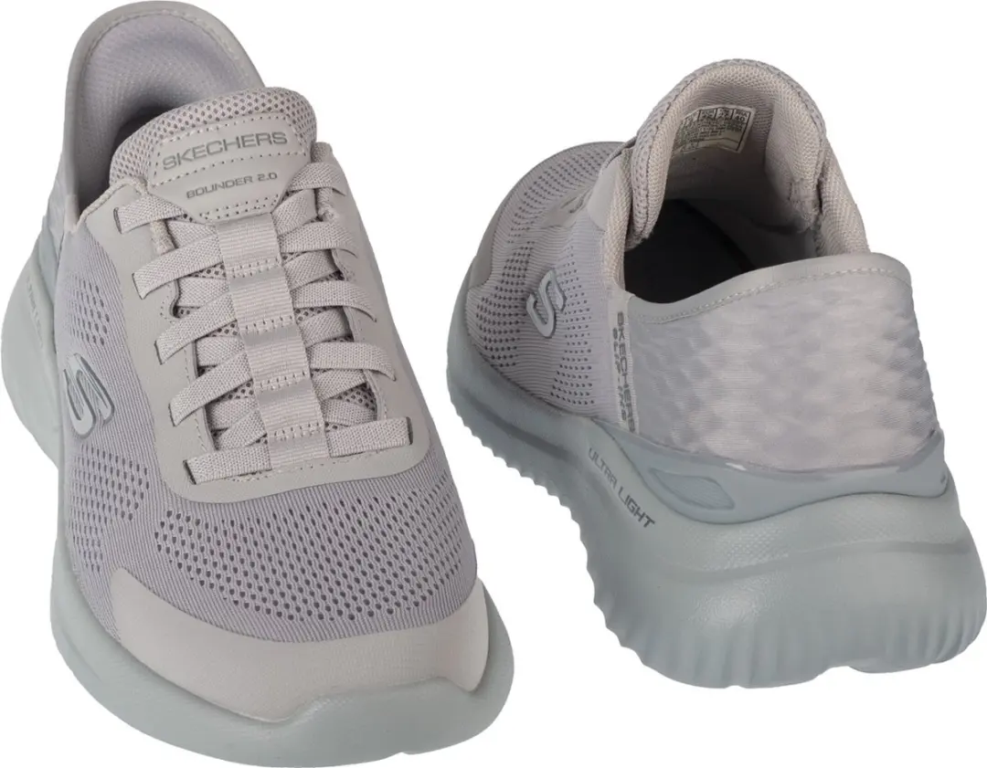 Skechers Bounder 2.0 Slip-Ins Sneakers 41.5 - Grijs - afbeelding 5 van 5