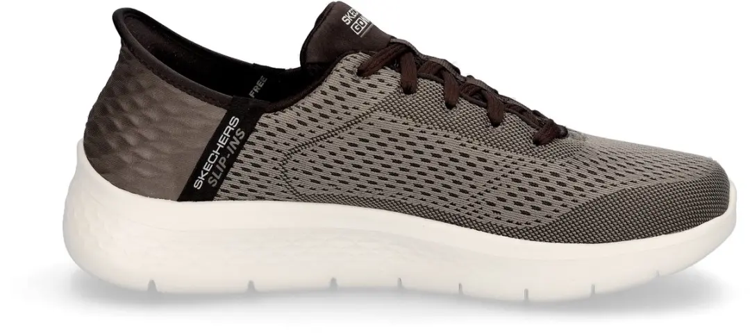 Skechers Go Walk Flex New World Heren Sneakers - Bruin