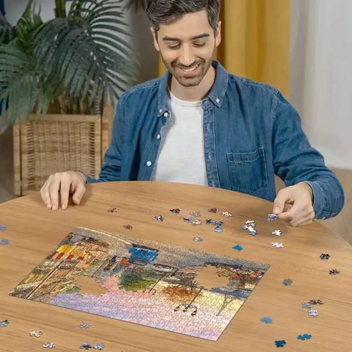 Ravensburger Parijs Avond Sfeer Legpuzzel 500 Stuks - Multicolor