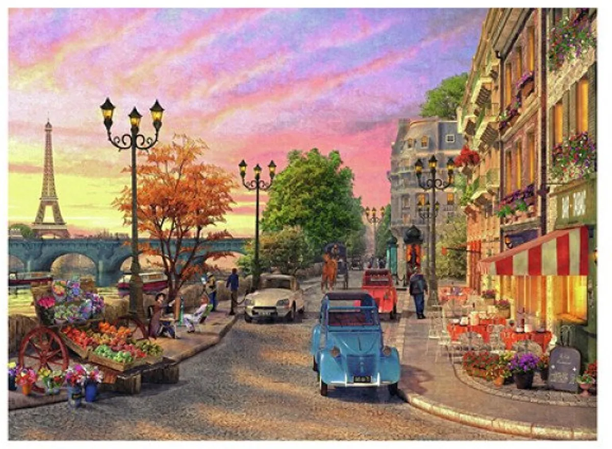 Ravensburger Parijs Avond Sfeer Legpuzzel 500 Stuks