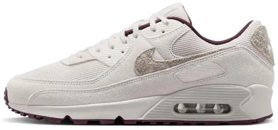 Nike Air Max 90 'Phantom & Burgundy Crush' maat 40.5.