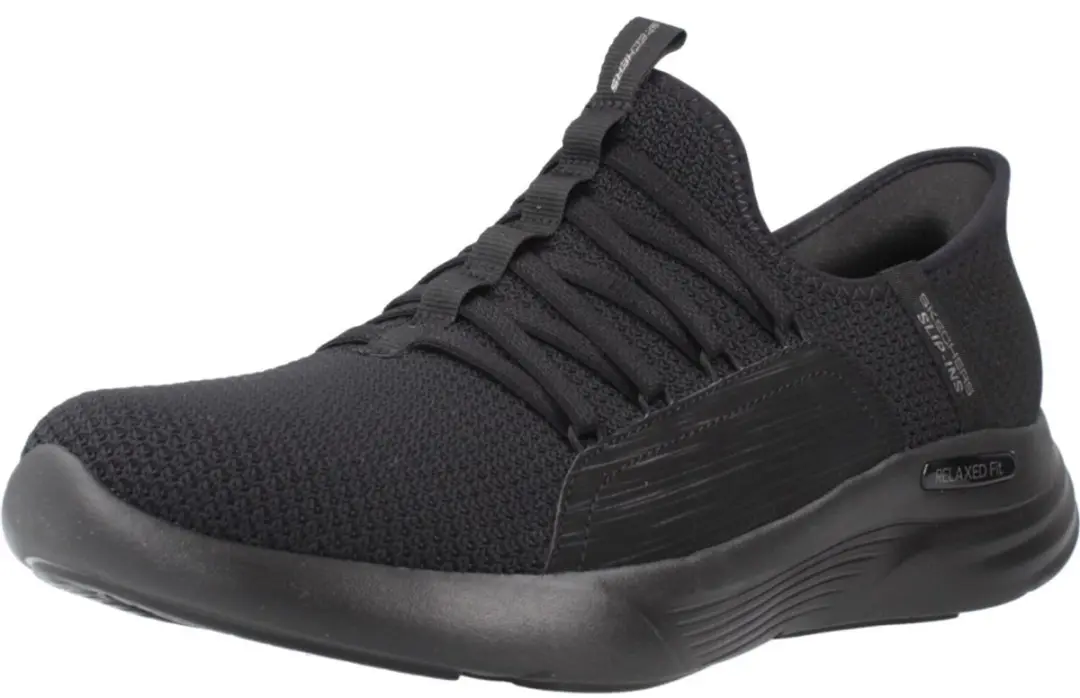 Skechers Slip-ins Ballet Chic 150353-BBK Sneakers - Zwart - afbeelding 3 van 6