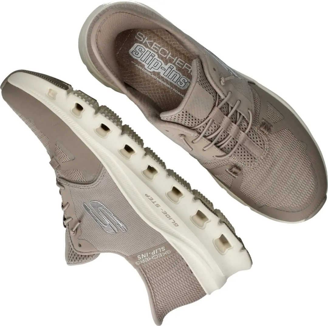 Skechers 137202 Dames Sneakers - Bruin - afbeelding 6 van 6