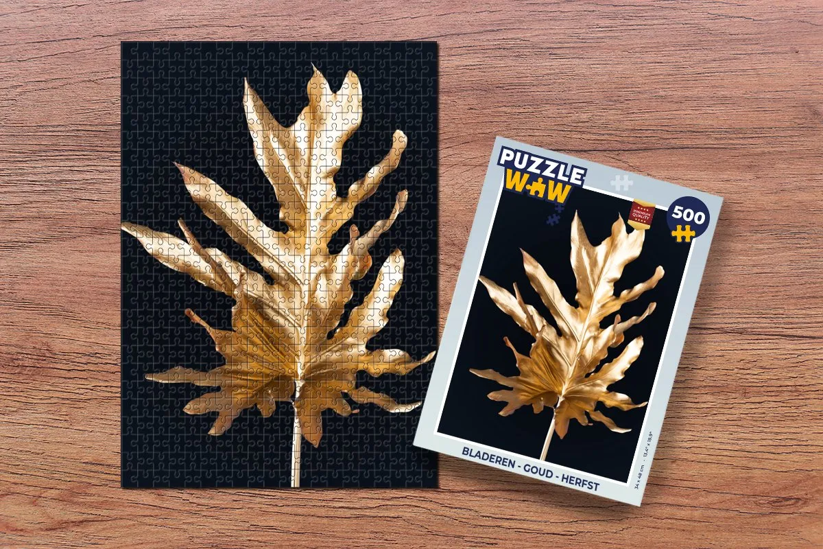 PuzzleWow Herfst Natuur Legpuzzel 500 Stuks - Multicolor