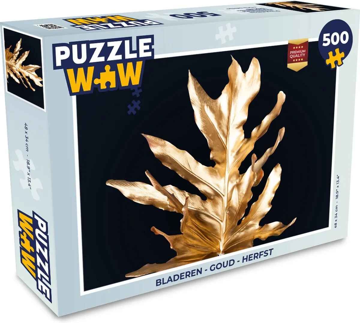 PuzzleWow Herfst Natuur Legpuzzel 500 Stuks - Multicolor