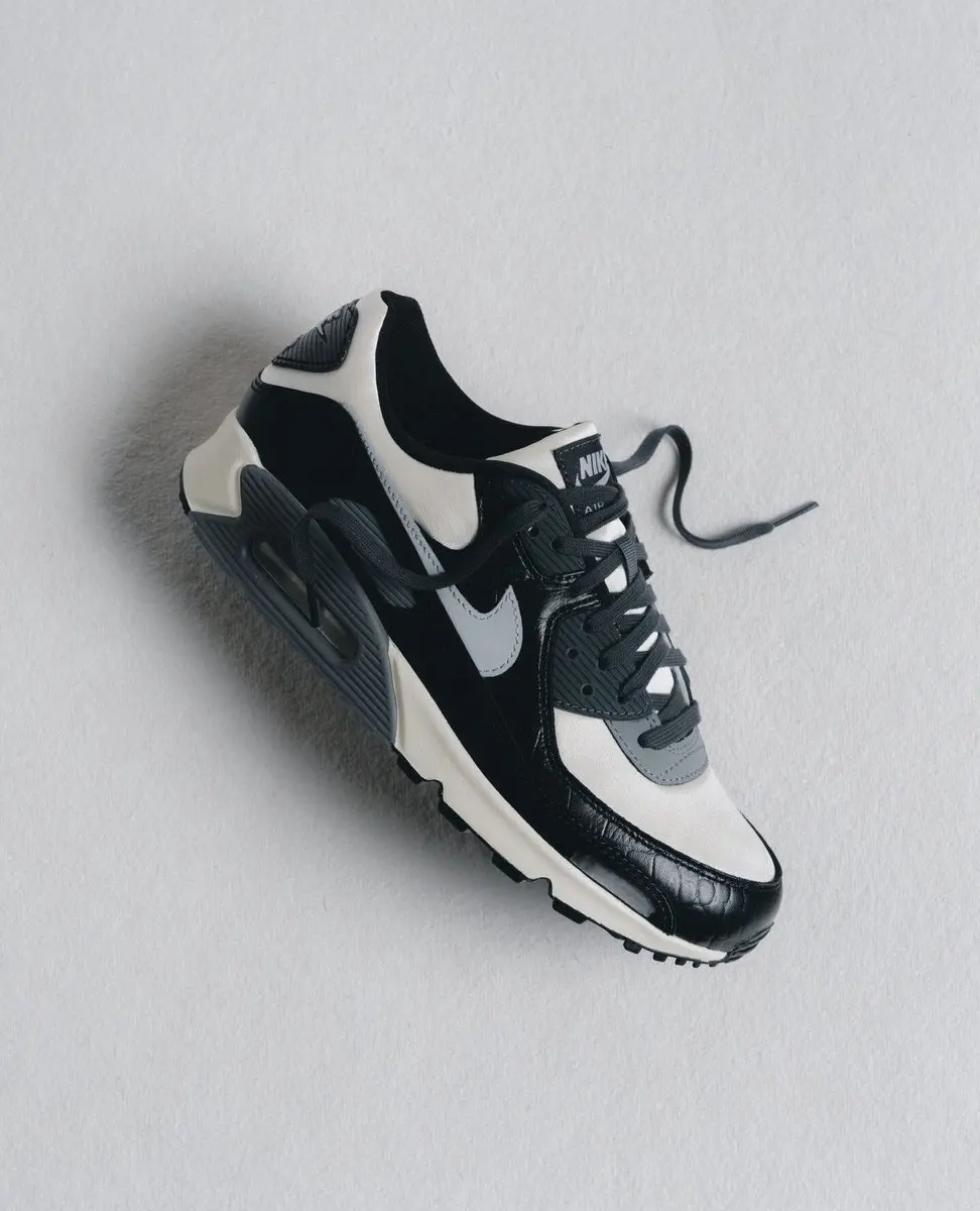Nike Air Max 90 QS "Black Croc Skin" Sneakers - 44.5 - afbeelding 2 van 6