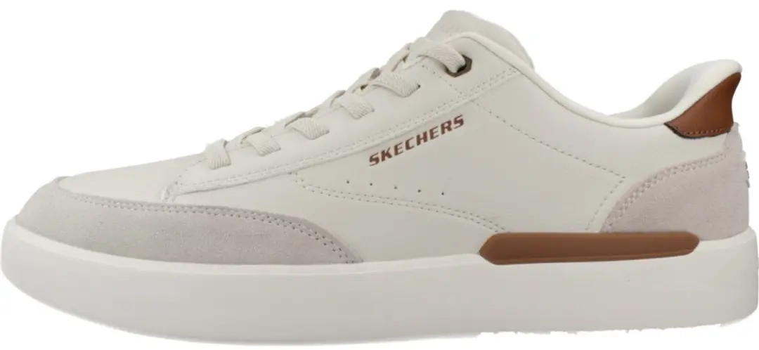 Skechers Verlo-Radical Heren Instappers 321244 - Wit - afbeelding 3 van 6