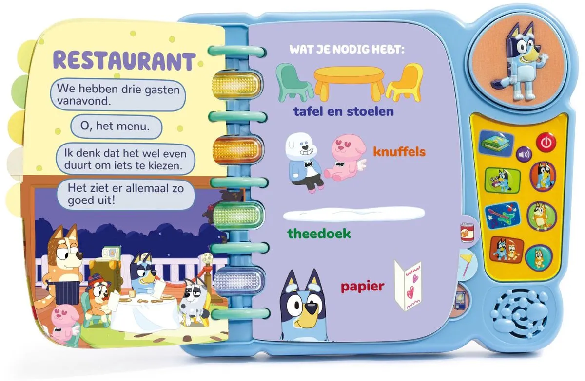 VTech Bluey Interactief Spellenboek - 400+ Melodietjes