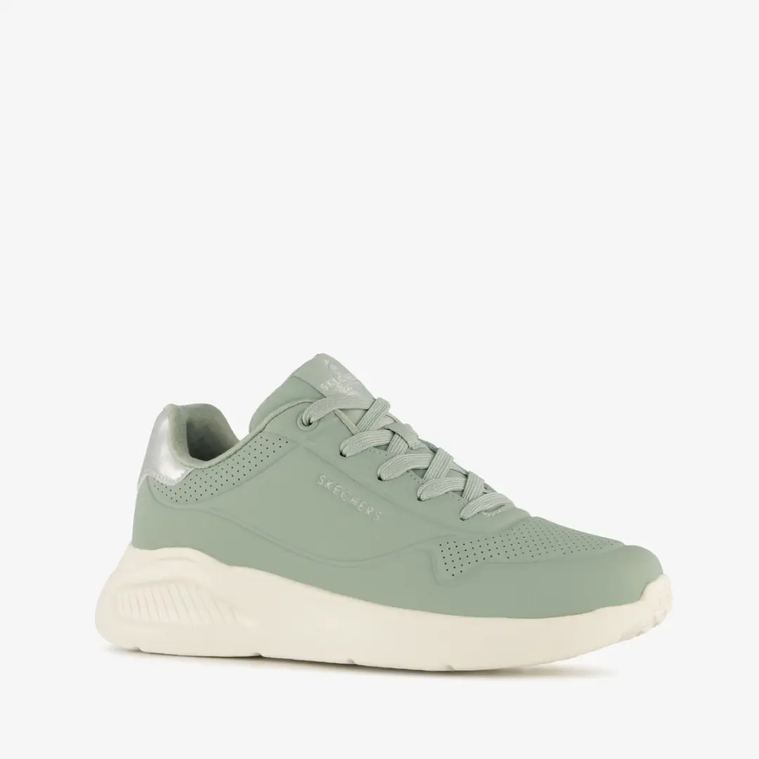 Skechers Uno Lite dames sneakers groen