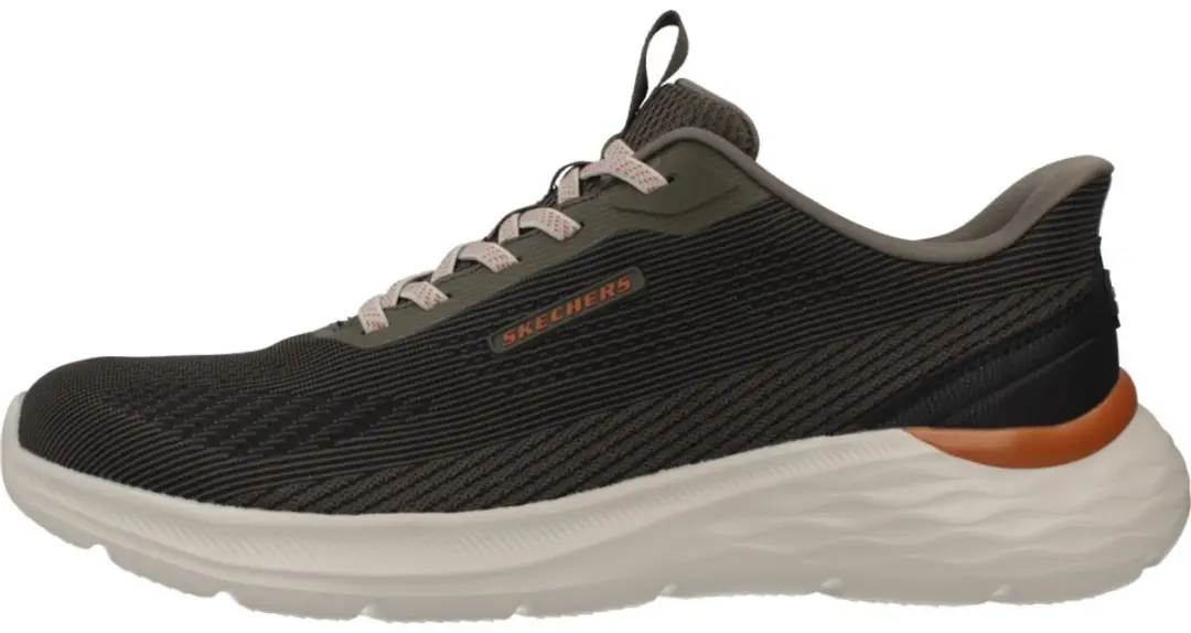 Skechers Garner Heren Sneakers - 43 - Groen - afbeelding 2 van 6