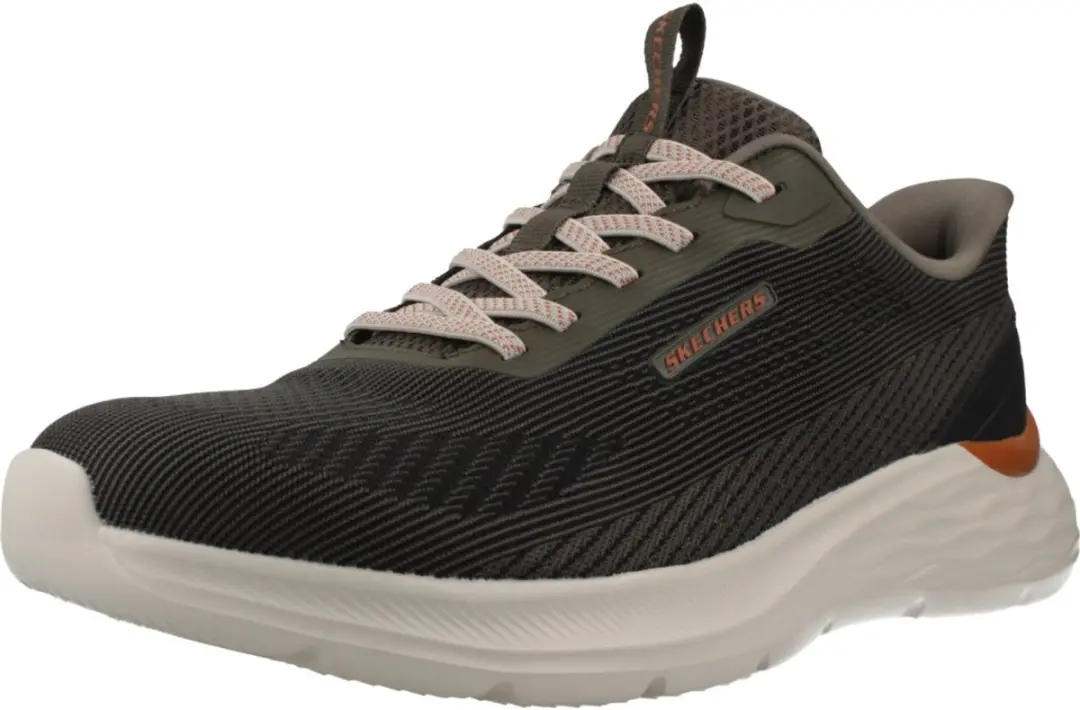 Skechers Garner Heren Sneakers - 43 - Groen - afbeelding 3 van 6