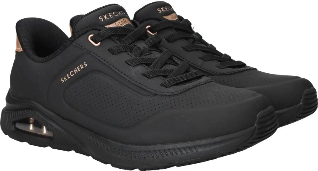 Skechers Arch Fit Uno Sneakers - Zwart 38 - afbeelding 2 van 6