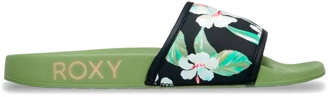 Roxy Slippy Iv Slippers Groen EU 37 Vrouw