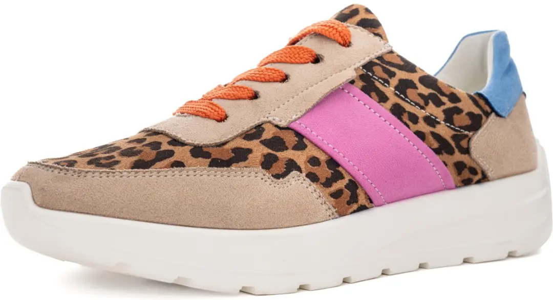 Ara dames sportschoenen New York zand multi Leo 6