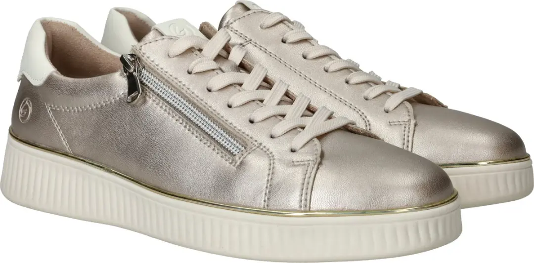 Remonte Veterschoenen Laag Veterschoenen Laag - goudkleur - Maat 37 - afbeelding 2 van 6