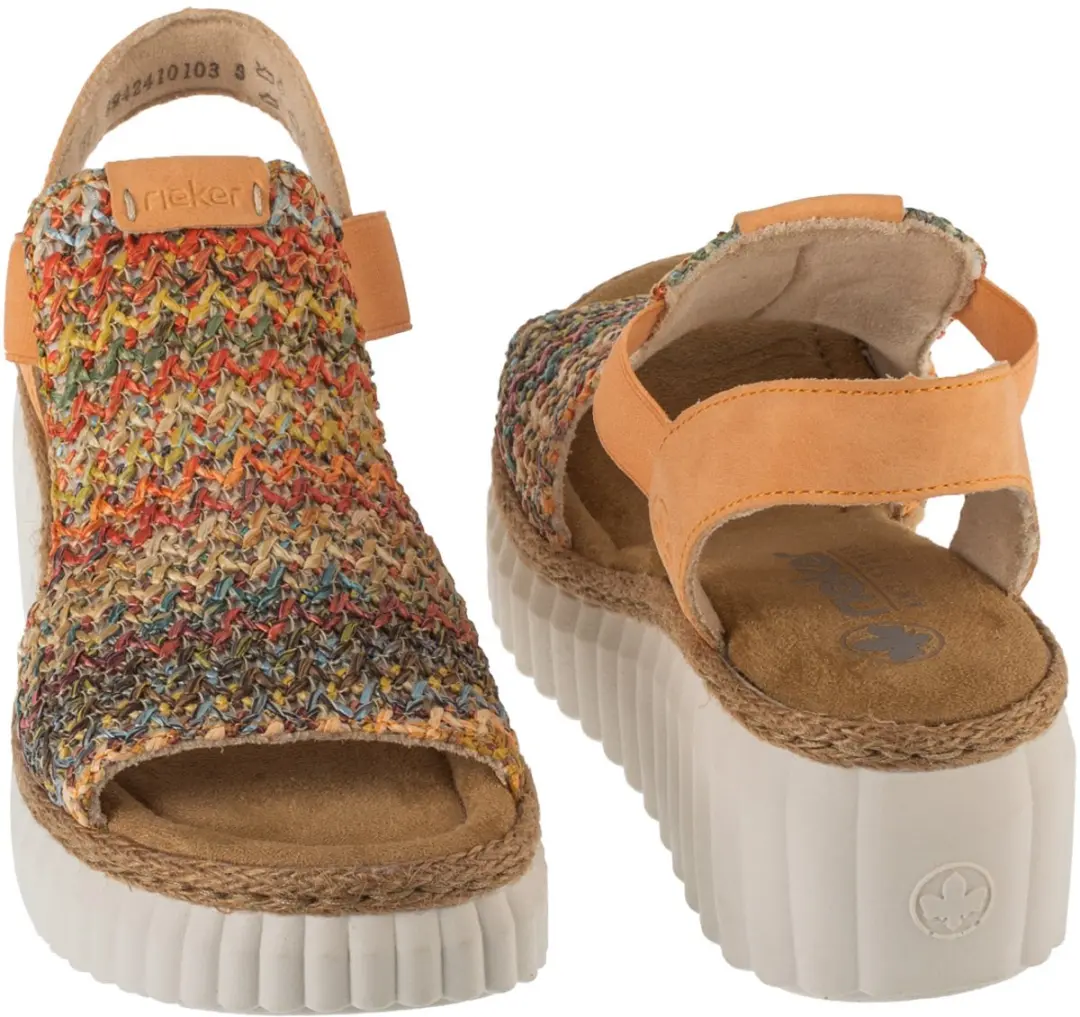 Rieker 69172 Sandalen - Vrouwen - Veelkleurig