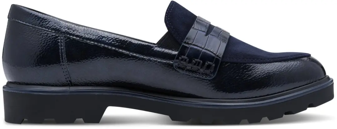 TAMARIS Essentials Dames Instappers -blauw