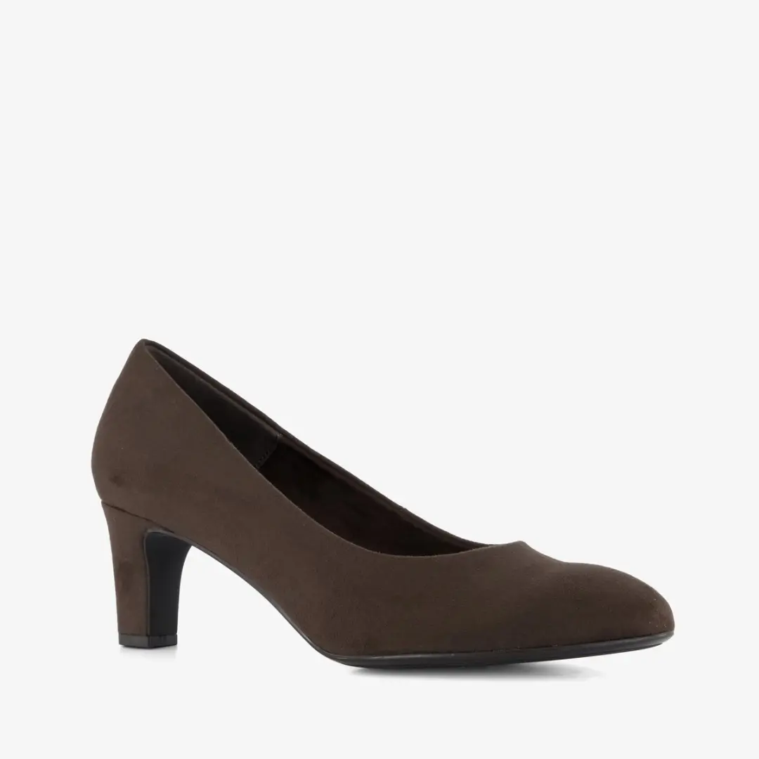 Tamaris dames pumps chocoladebruin