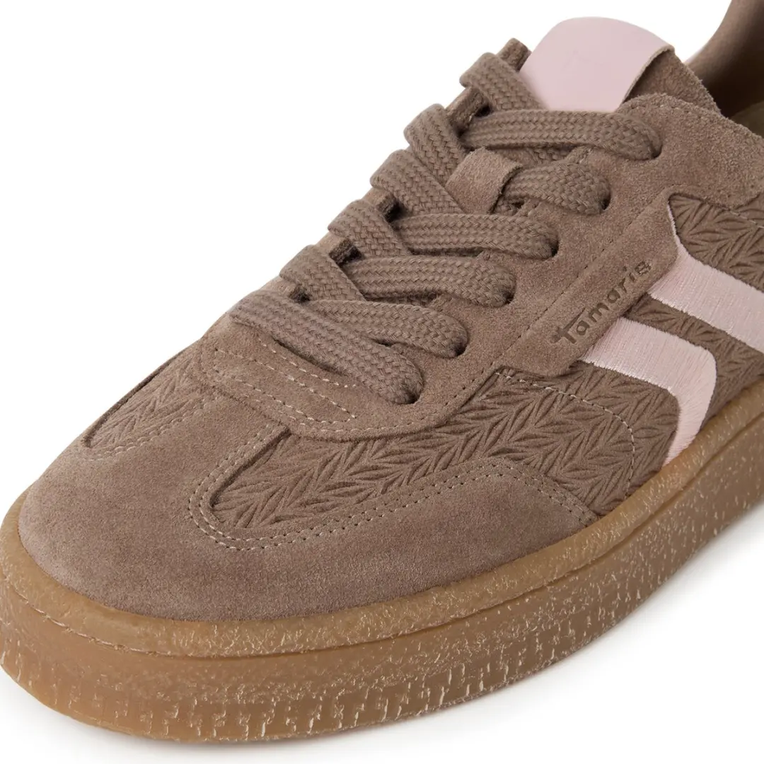Tamaris 1-23723-44 Damesschoen - Bruin/Roze - afbeelding 2 van 6