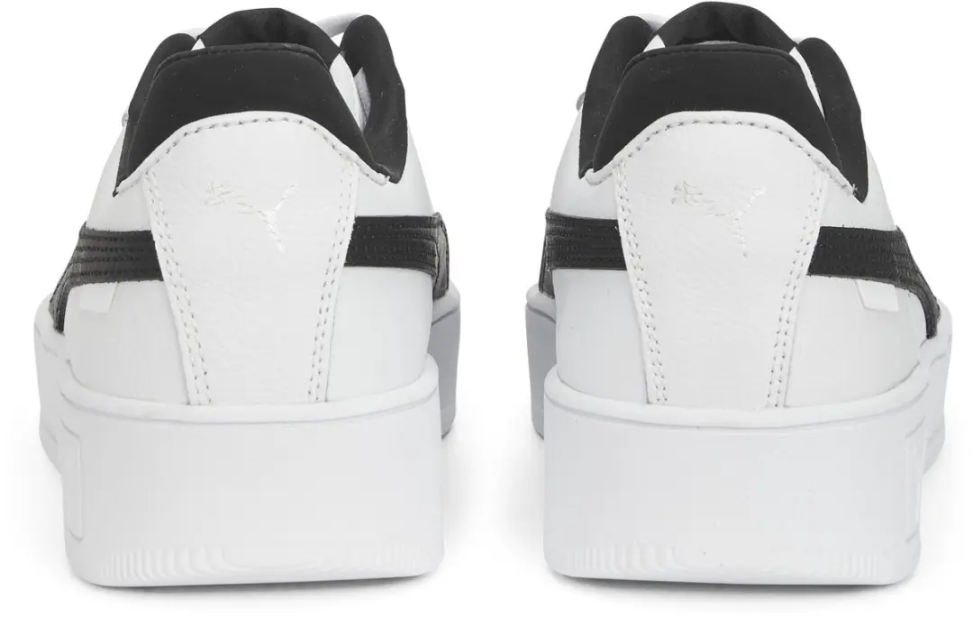 PUMA Carina Street Dames Sneakers 38.5 - Wit/Zwart - afbeelding 6 van 6