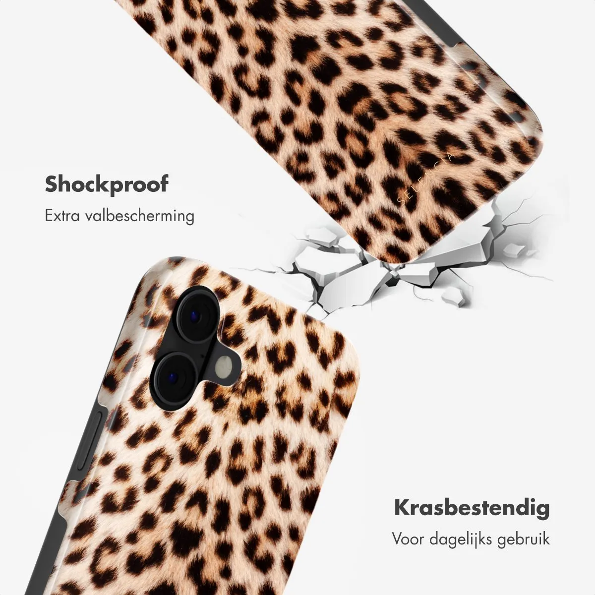 Selencia Hoesje iPhone 16 Wild Leo - MagSafe