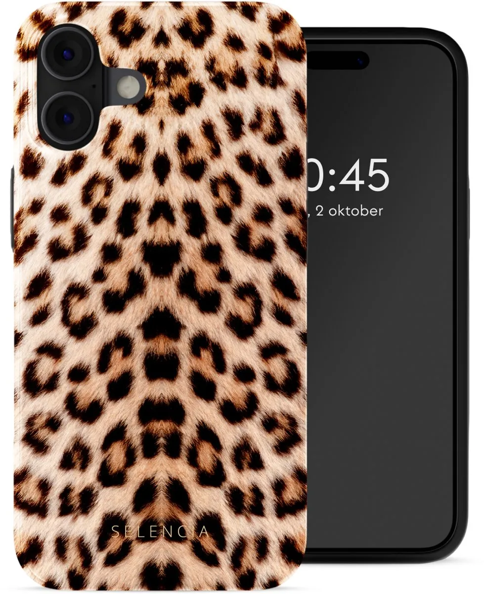 Selencia Hoesje iPhone 16 Wild Leo