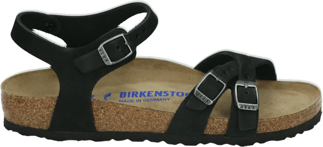 Birkenstock KUMBA SOFT FOOTBED NUBUK BLACK