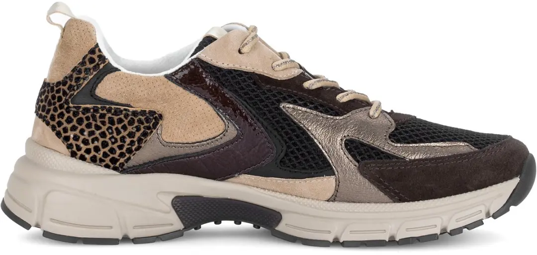 Gabor Dames Sneakers 536 - Bruin - Maat 39