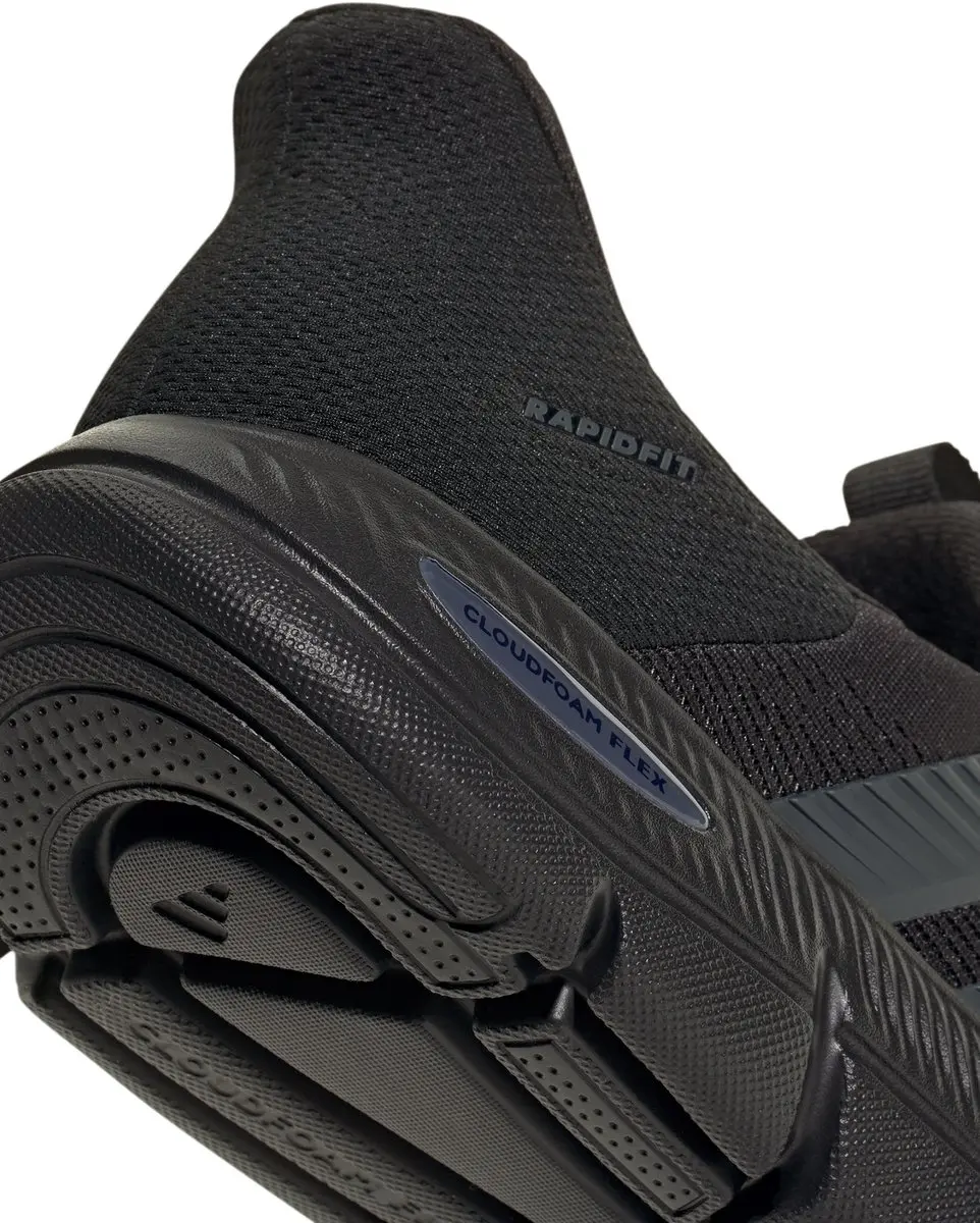 Adidas Cloudfoam Flex Lounge Rapidfit - Herensneaker Wide HQ2569 - Zwart - afbeelding 6 van 6