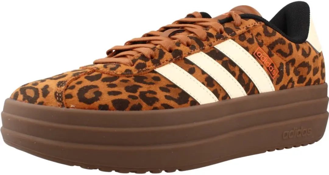 adidas VL Court Bold Leopard Sneakers - Bruin