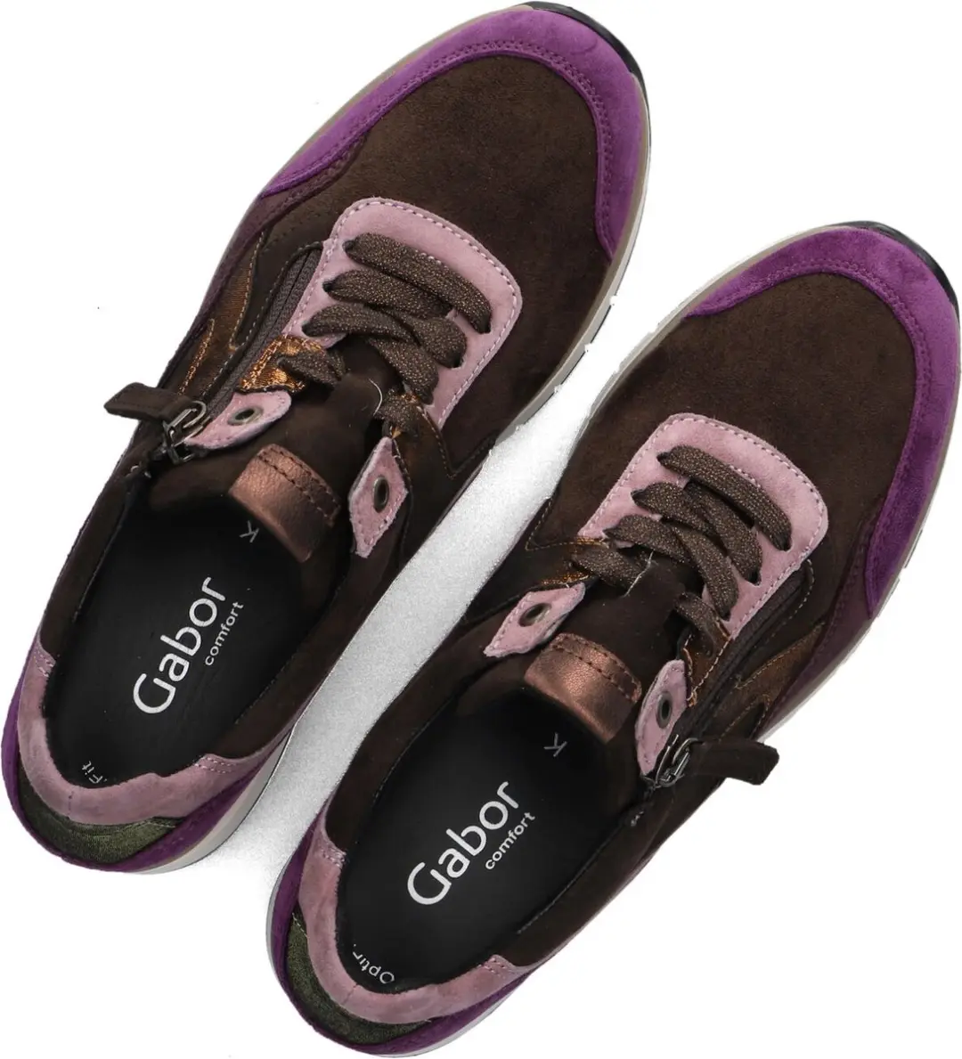 Gabor 306 Dames Sneakers - Bruin - afbeelding 5 van 6