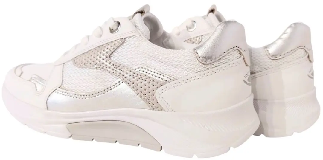 Gabor Rollingsoft Sneaker 66.925.51 - Wit/Zilver - afbeelding 6 van 6